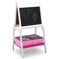 Chevalet Double Face Bois BLANC -Vente De Chambre delta children chevalet double face bois blanc 0080213075002 521484