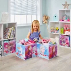 DISNEY FROZEN Cubes De Rangement La Reine Des Neiges - Jouets Pour Enfants - Bleu -Vente De Chambre disney frozen cubes de rangement la reine des neiges jouets pour enfants bleu 5013138670828 456495