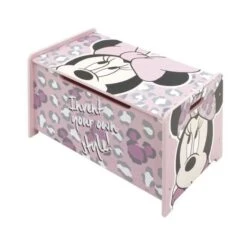 DISNEY MINNIE - Coffre De Rangement En Bois -Vente De Chambre disney minnie coffre de rangement en bois 8430957128946 443365