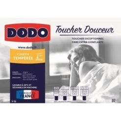 DODO Couette Tempérée TOUCHER DOUCEUR 140x200cm -Vente De Chambre dodo couette temperee toucher douceur 140x200cm 3307410010146 426142