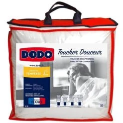 DODO Couette Tempérée TOUCHER DOUCEUR 200x200cm
