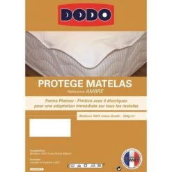DODO Protege Matelas AMBRE 160x200cm Plateau