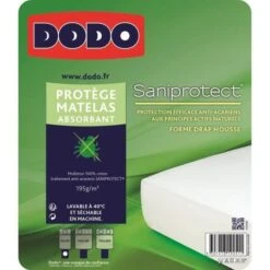 DODO Protege Matelas SANIPROTECT 90x190cm -Vente De Chambre dodo protege matelas saniprotect 90x190cm 3307413192511 428749