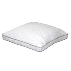 DORMIPUR Oreiller Mousse A Mémoire De Forme Carat Luxe Confort Soft 60x60 Cm Blanc