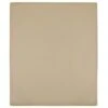 Drap-housse Jersey Taupe 100x200 Cm Coton