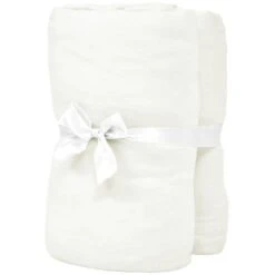 Drap-housse Pour Lit à Eau 2pcs 1,8x2m Coton Jersey Blanc Cassé -Vente De Chambre drap housse pour lit a eau 2pcs 1 8x2m coton jersey blanc casse 8718475605003 586721