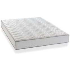 Ensemble Matelas Mousse Et Latex + Sommier 160 X 200 - Confort Ferme - Epaisseur 19 Cm - Galon Gris -Vente De Chambre ensemble matelas mousse et latex sommier 160 x 200 confort ferme epaisseur 19 cm galon gris finlandek viikko 3612401805404 431888