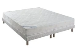 Ensemble Matelas Mousse Et Sommier 140x190cm Venus - 17 Cm