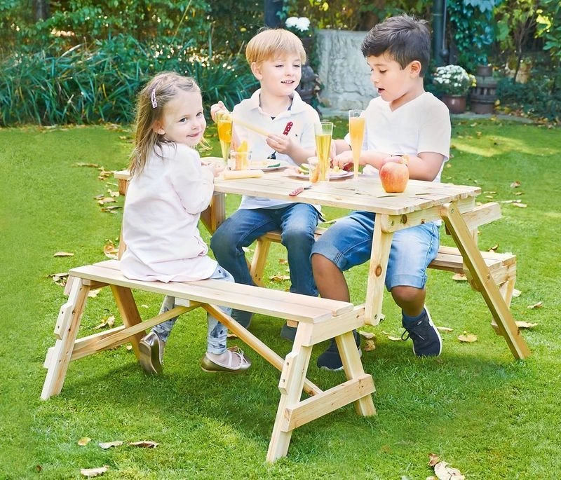 Pinolino Ensemble Pic Nique 2en1 Enfant épicéa Massif Clair Elli 4 Pinolino Ensemble Pic Nique 2en1 Enfant épicéa Massif Clair Elli – Image 4