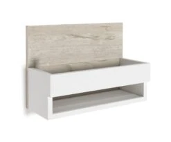 Étagère Livres Blanc Fond Naturel