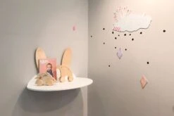 Etagère Murale Laqué Blanc Et Bois Clair Motif Lapin Milky 8 Etagère Murale Laqué Blanc Et Bois Clair Motif Lapin Milky -Vente De Chambre etagere murale laque blanc et bois clair motif lapin milky 327587