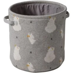 Gaby & Sam - Panier De Rangement - Matiere Veloudoux