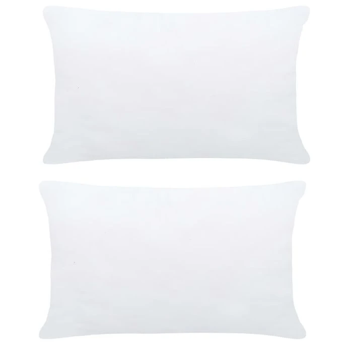 Garnitures De Coussin 2 Pcs 70x50 Cm Blanc 1 Garnitures De Coussin 2 Pcs 70x50 Cm Blanc