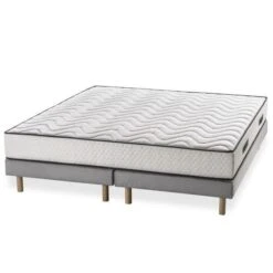 HOTEL SEASONS Ensemble Matelas + Sommier 180x200 Cm - Mousse - 25cm - 5 Zones - DEKO DREAM