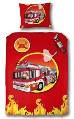 Housse De Couette Pompier