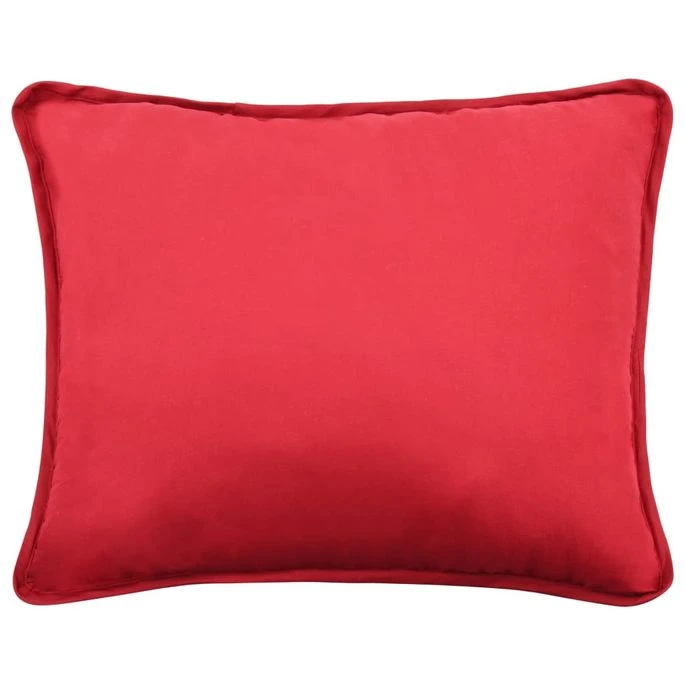 Jeu De Couette 3 Pcs Tissu Bordeaux 200x220/60x70 Cm 4 Jeu De Couette 3 Pcs Tissu Bordeaux 200x220/60x70 Cm – Image 4