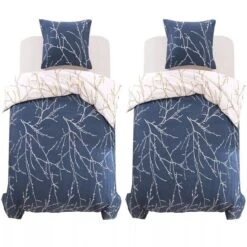 Jeu De Housse De Couette Branches 135x200/80x80 Cm