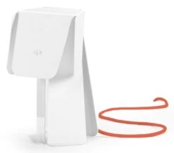 Lampe De Table Métal Laqué Blanc Dog