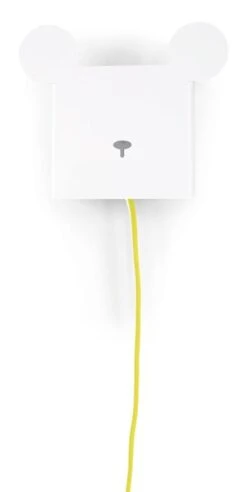 Lampe Murale Métal Laqué Blanc Teddy