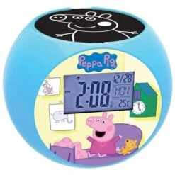 LEXIBOOK - PEPPA PIG - Radio Réveil Enfant Avec Projections D'Images