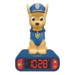 LEXIBOOK - Radio Réveil Enfant Avec Veilleuse La Pat' Patrouille