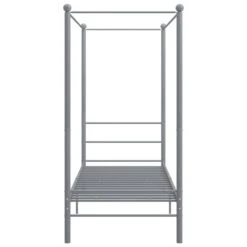 Lit à Baldaquin Gris Métal 90x200 Cm 9 Lit à Baldaquin Gris Métal 90x200 Cm -Vente De Chambre lit a baldaquin gris metal 90x200 cm 3666722780230 966483