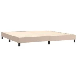 Lit à Sommier Tapissier Avec Matelas Cappuccino 200x200 Cm 2 13 Lit à Sommier Tapissier Avec Matelas Cappuccino 200x200 Cm 2 -Vente De Chambre lit a sommier tapissier avec matelas cappuccino 200x200 cm 3666722844895 1462305