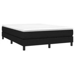 Lit à Sommier Tapissier Avec Matelas Noir 140x190 Cm Tissu 12 Lit à Sommier Tapissier Avec Matelas Noir 140x190 Cm Tissu -Vente De Chambre lit a sommier tapissier avec matelas noir 140x190 cm tissu 3666722941082 1506058