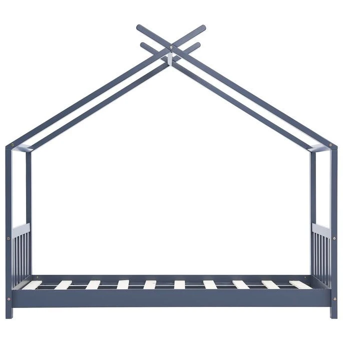Lit Cabane Pin Massif Gris Dorma 70x140 Cm 3 Lit Cabane Pin Massif Gris Dorma 70x140 Cm – Image 3
