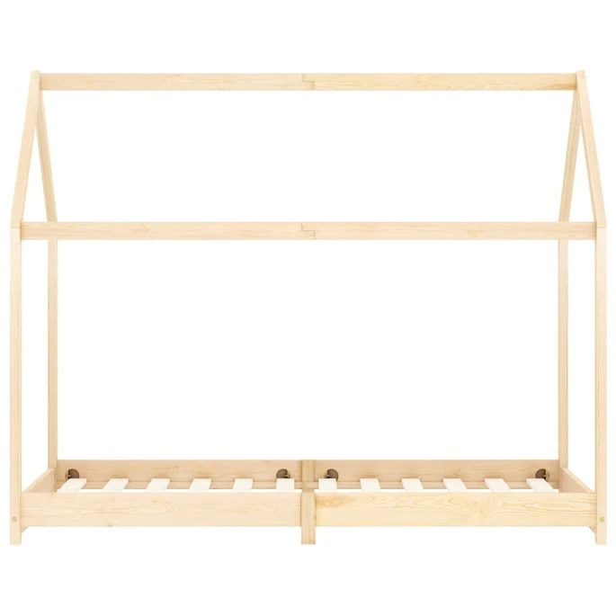 Lit Cabane Pin Massif Naturel 90x200 Cm Maouze 5 Lit Cabane Pin Massif Naturel 90x200 Cm Maouze – Image 5