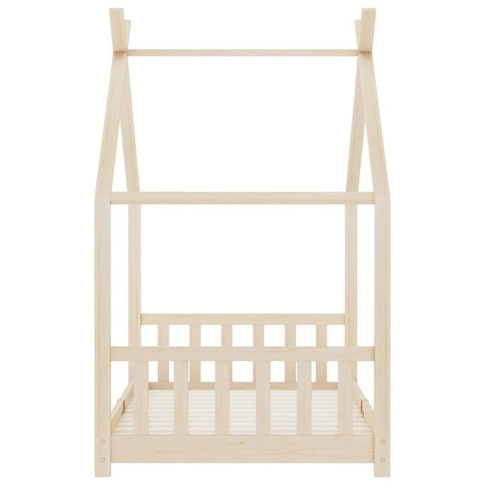 Lit Cabane Pin Massif Naturel Dorma 70x140 Cm 2 4 Lit Cabane Pin Massif Naturel Dorma 70x140 Cm 2 – Image 4