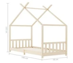 Lit Cabane Pin Massif Naturel Dorma 70x140 Cm 2 9 Lit Cabane Pin Massif Naturel Dorma 70x140 Cm 2 -Vente De Chambre lit cabane pin massif naturel dorma 70x140 cm 384203