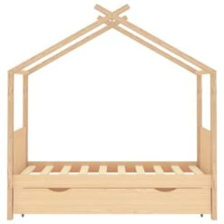 Lit D'enfant Avec Un Tiroir Pin Massif 80x160 Cm 9 Lit D'enfant Avec Un Tiroir Pin Massif 80x160 Cm -Vente De Chambre lit d enfant avec un tiroir pin massif 80x160 cm 3666722780544 997568