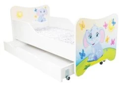 Lit Enfant à Tiroir éléphanteau 80x160