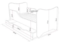 Lit Enfant à Tiroir Et Matelas 70x140 Cm Elephanteau -Vente De Chambre lit enfant a tiroir et matelas 70x140 cm elephanteau 5902533410316 1235843