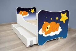 Lit Enfant à Tiroir Et Matelas 70x140 Cm Teddy Dort -Vente De Chambre lit enfant a tiroir et matelas 70x140 cm teddy dort 5902533410293 569645