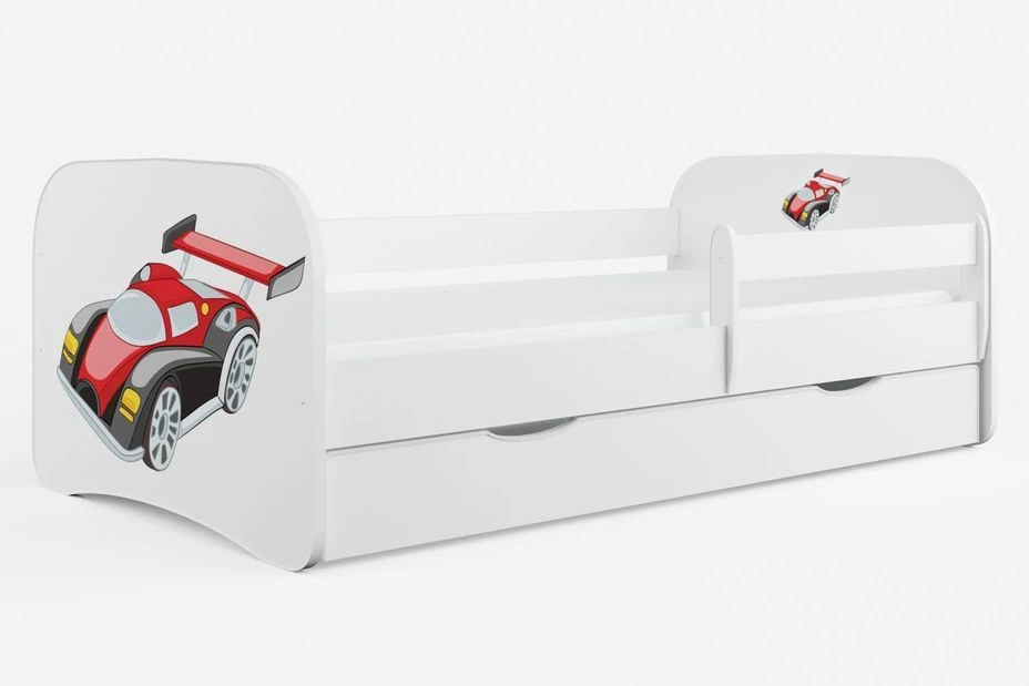 Lit Enfant Automobile Avec Sommiers Et Barrière De Sécurité Amovible Drimy 1 Lit Enfant Automobile Avec Sommiers Et Barrière De Sécurité Amovible Drimy