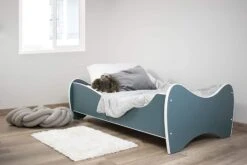 Lit Enfant Avec Matelas Uni Turquoise Pastel 70x140 Cm -Vente De Chambre lit enfant avec matelas uni turquoise pastel 70x140 cm 569898