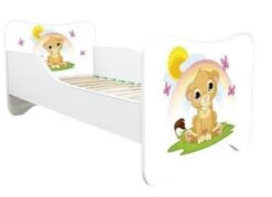 Lit Enfant Avec Sommier Et Matelas Le Roi Lion 70x140 Cm