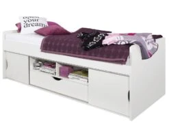 Lit Enfant Blanc Multi Rangements Target