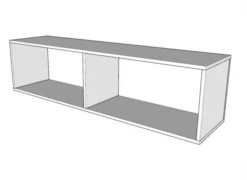 Lit Escamotable 160x190 Cm Avec 1 Colonne De Rangement 2 Meubles Hauts Bois Clair Kanto -Vente De Chambre lit escamotable 160x190 cm avec 1 colonne de rangement 2 meubles hauts bois clair kanto 8050598039861 1317912