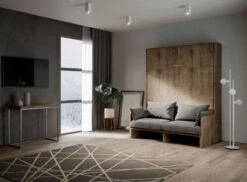 Lit Escamotable Vertical Avec Canapé Bois Noyer 120x190 Cm Kanto 11 Lit Escamotable Vertical Avec Canapé Bois Noyer 120x190 Cm Kanto -Vente De Chambre lit escamotable vertical avec canape bois noyer 120x190 cm kanto 3666722810784 1316478