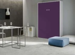 Lit Escamotable Vertical Frêne Blanc Et Porte Violet Kanto 140x190 Cm 6 Lit Escamotable Vertical Frêne Blanc Et Porte Violet Kanto 140x190 Cm -Vente De Chambre lit escamotable vertical frene blanc et porte violet kentaro 140x190 cm 3666722811880 691371