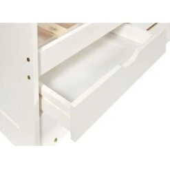 Lit Gigogne 4 Tiroirs Pin Massif Blanc Cezar 90x190 Cm -Vente De Chambre lit gigogne 4 tiroirs pin massif blanc larsen 90x190 cm 3248114150038 413801