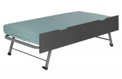 Lit Gigogne 90x200 Cm Bois Anthracite Féroé -Vente De Chambre lit gigogne 90x200 cm bois anthracite feroe 3700429609712 655606