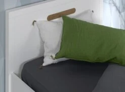 Lit Gigogne 90x200cm Bois Blanc Milo -Vente De Chambre lit gigogne 90x200cm bois blanc milo 655271