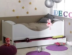 Lit Gigogne Enfant Blanc Vogua 90