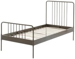 Lit Métal Doré Chaim 90x200 Cm