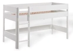 Lit Mezzanine Blanc Sophie 90