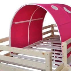 Lit Mezzanine D'enfants Avec Toboggan Et échelle Bois Rose -Vente De Chambre lit mezzanine d enfants avec toboggan et echelle bois rose 8718475531401 1117417